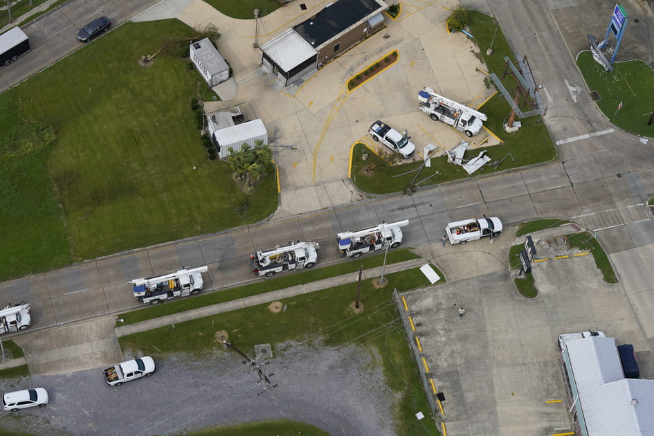 Les images des d&eacute;g&acirc;ts g&eacute;n&eacute;r&eacute;s par l'ouragan Ida en Louisiane