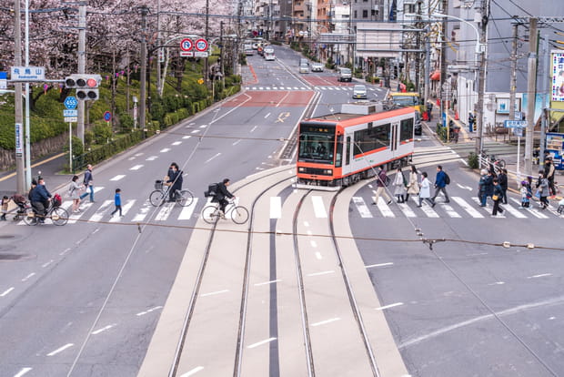 Tokyo Sakura Tram, un vestige immanquable