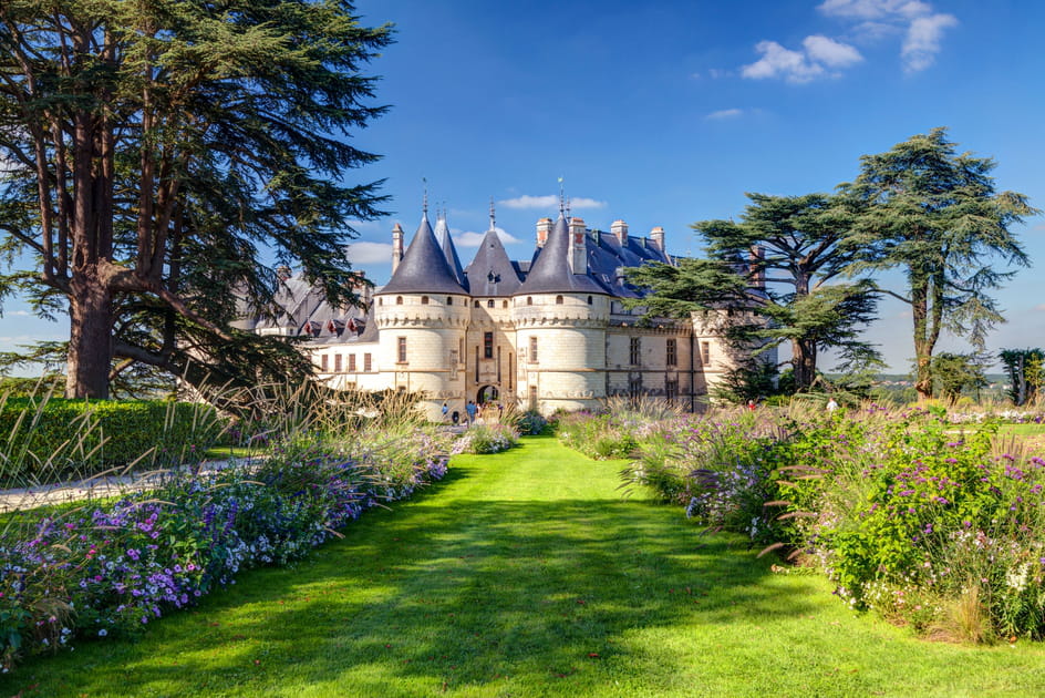 Le parc du domaine r&eacute;gional de Chaumont-sur-Loire
