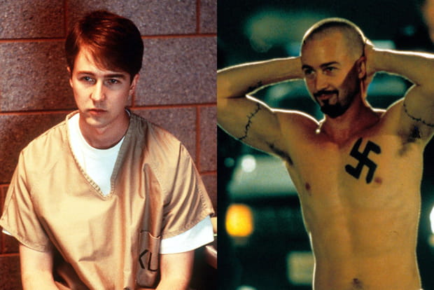 Edward Norton : 14 kilos supplémentaire pour jouer dans American History X