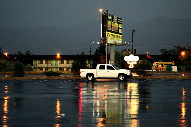 23h : nuit pluvieuse dans le Névada