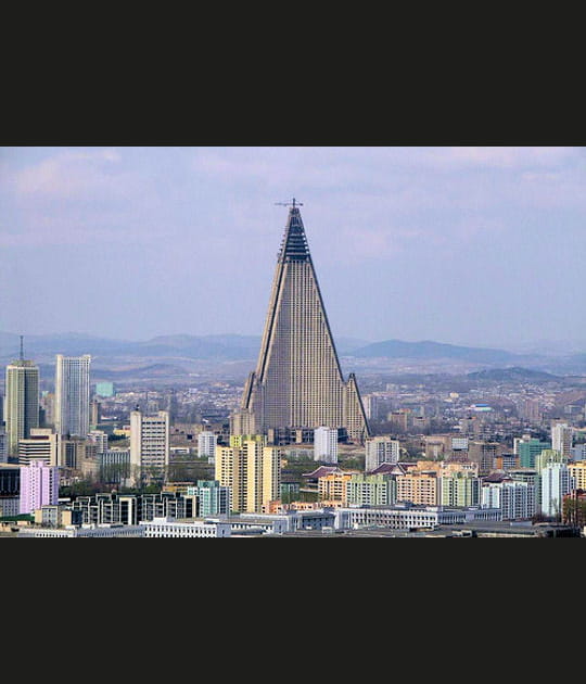 Ryugyong, l'hotel pyramide jamais achev&eacute;