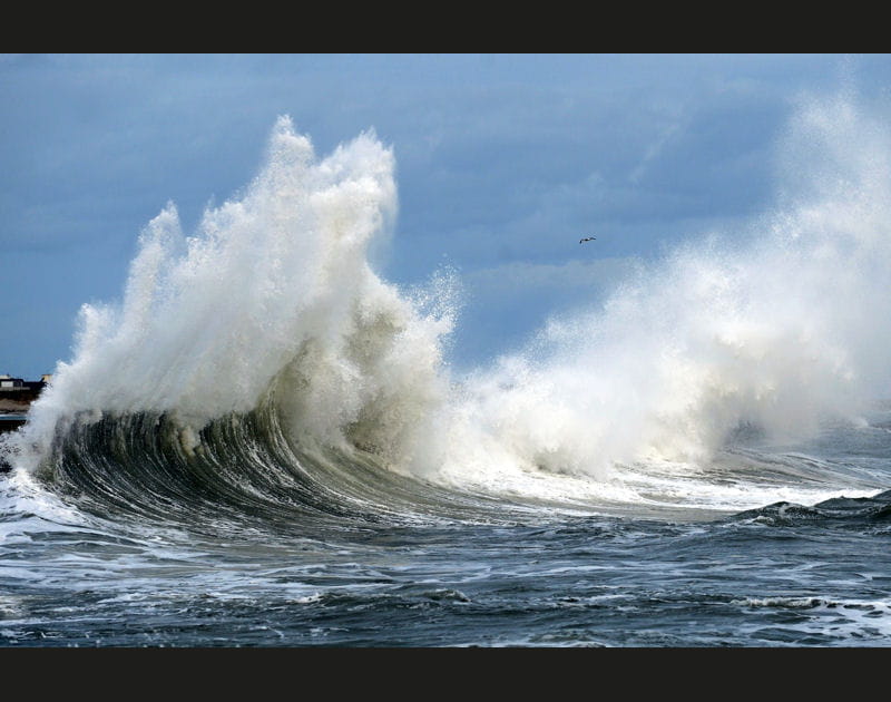 La vague s'estompe