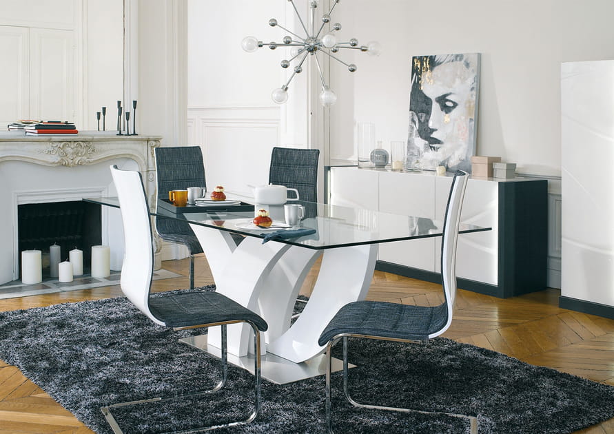 Un salon chic et moderne