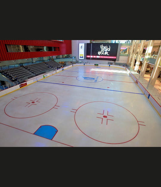 Patinoire, salles de cin&eacute;ma...