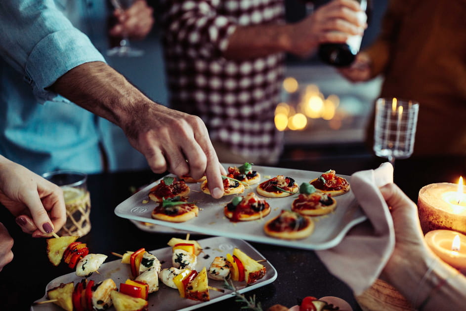 Des planches &agrave; petits-fours