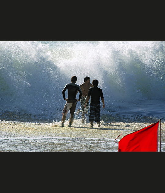 Drapeau rouge