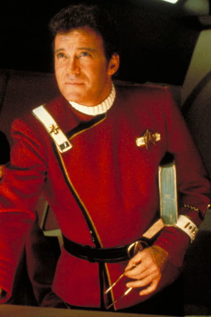 Capitaine Kirk dans "Star Trek"