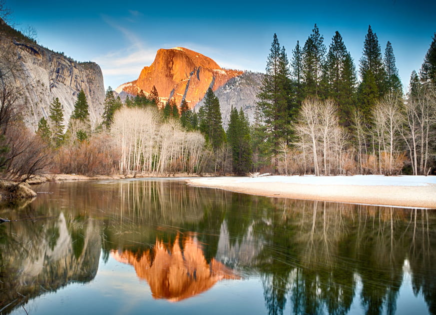 Half dome dans le parc de Yos&eacute;mite