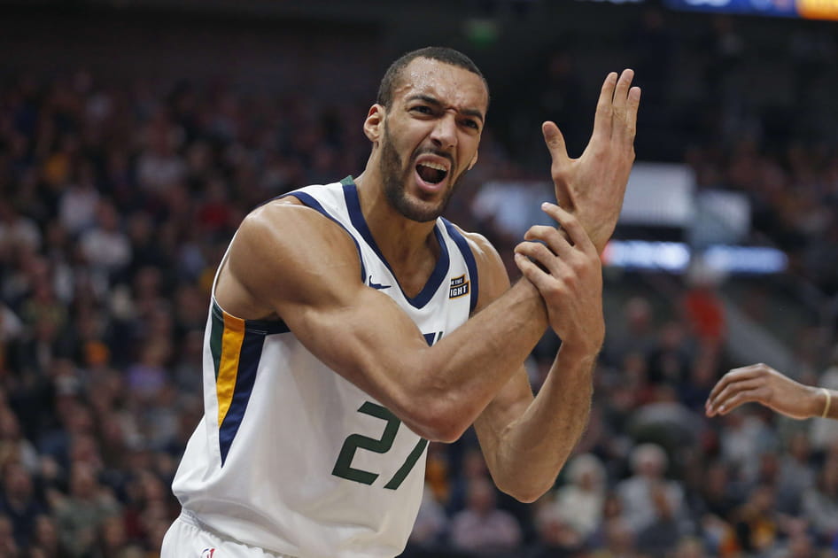 6e - Rudy Gobert (basket)&nbsp;: 20,6&nbsp;millions d'euros par an