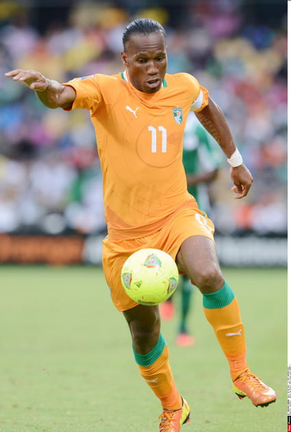 Les retrait&eacute;s&nbsp;: Didier Drogba, leader des Elephants