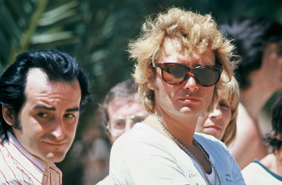 Dick Rivers avec Johnny Hallyday