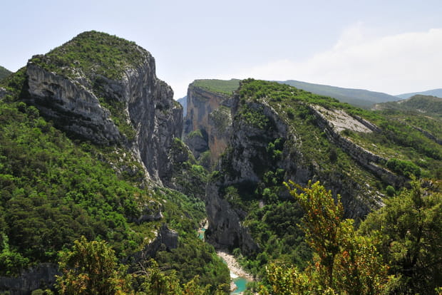 Les gorges du Verdon et le lac de Sainte-Croix