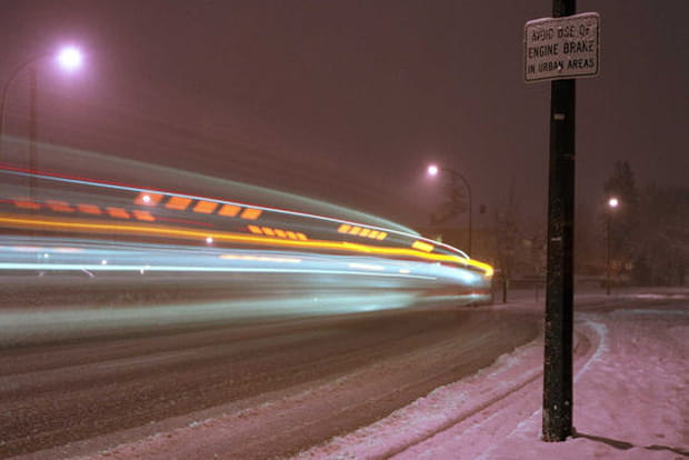 Trainée de lumière