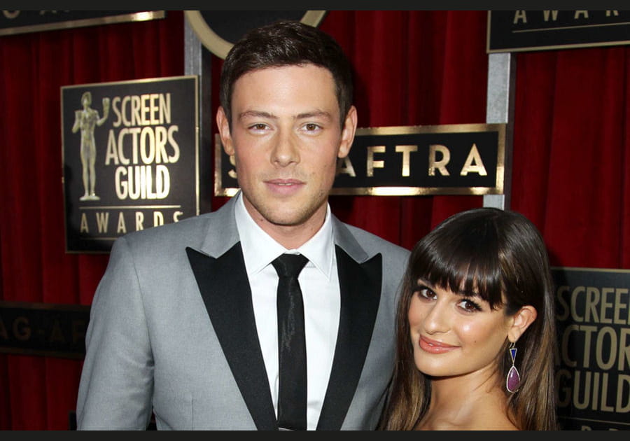 Lea Michele et Cory Monteith (Glee)