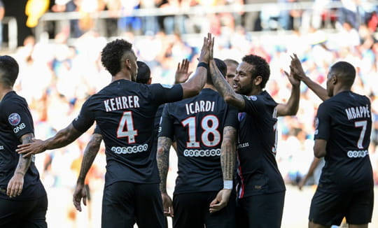 Amical: devant du public, la rentrée tonitruante des "Quatre fantastiques" du PSG