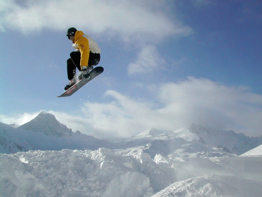 Snow &agrave; Tignes