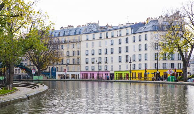 Canal Saint-Martin à Paris