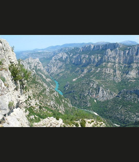Surplomb des gorges du Verdon
