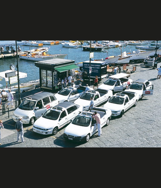 A Capri, on enl&egrave;ve le haut