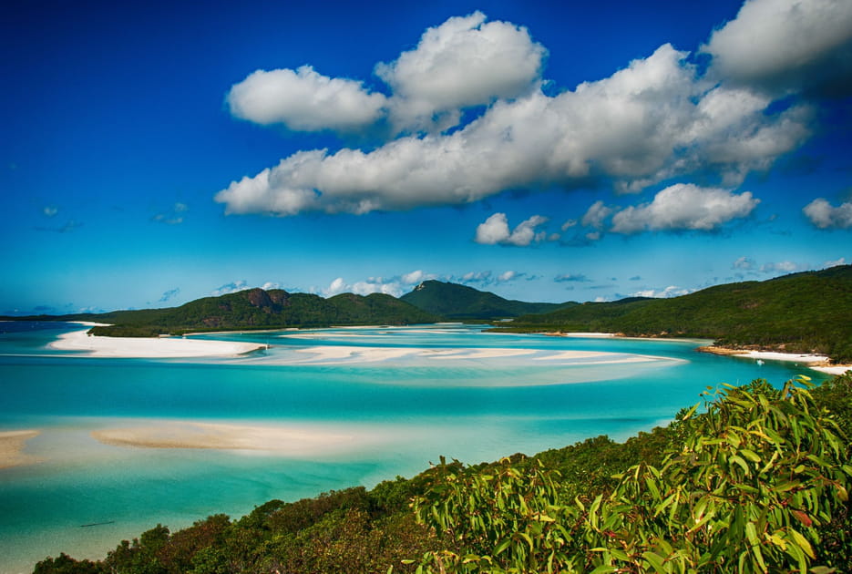 Les &icirc;les Whitsundays