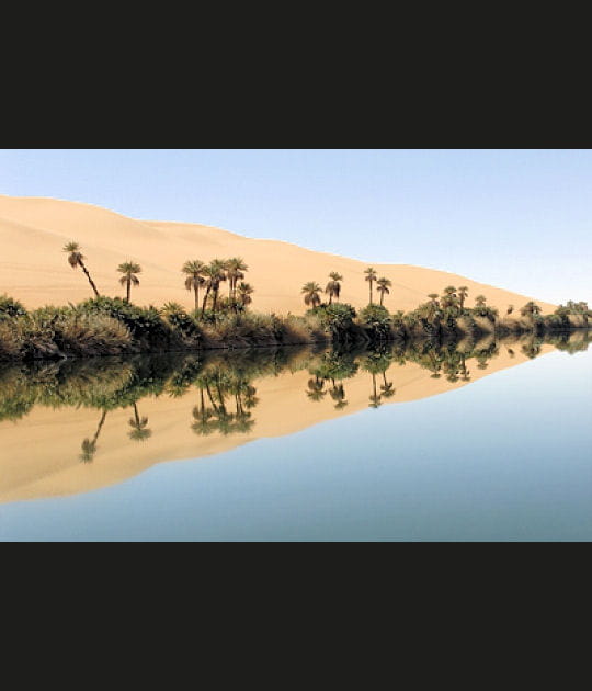 Un mirage en plein d&eacute;sert