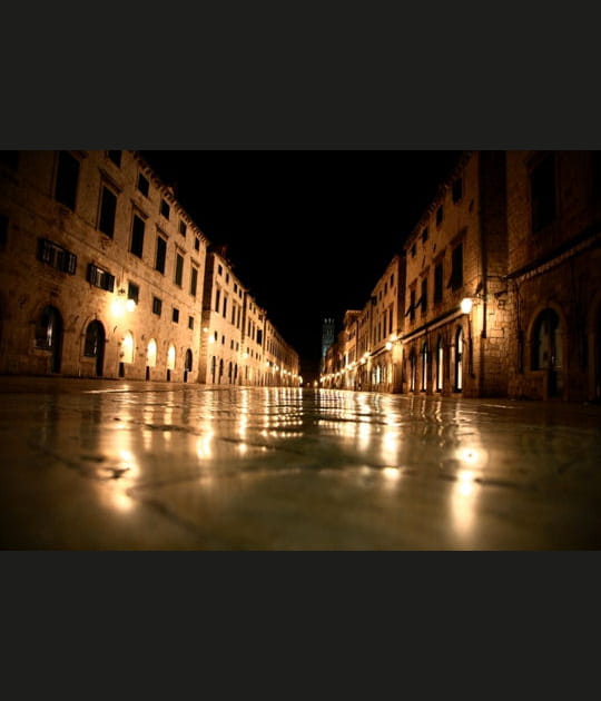 Pav&eacute;s lustr&eacute;s &agrave; Dubrovnik