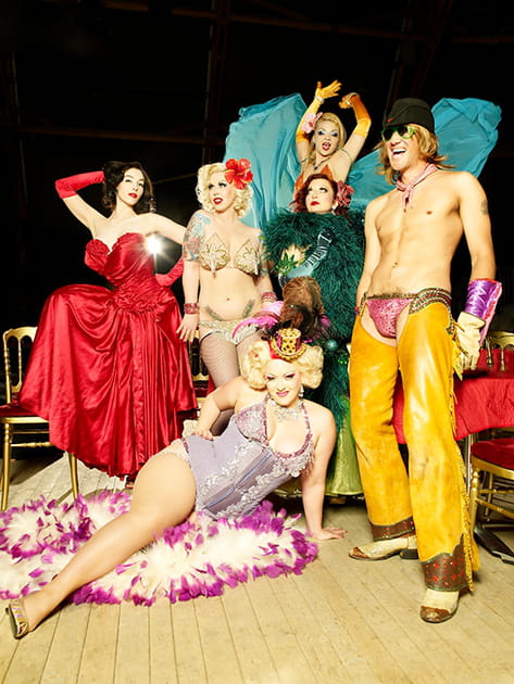 La troupe du Cabaret New Burlesque