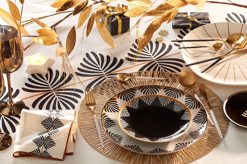 Une table de f&ecirc;te &agrave; petit prix