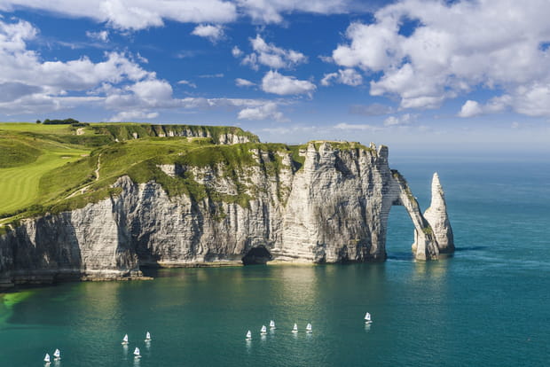 Les falaises d'Etretat