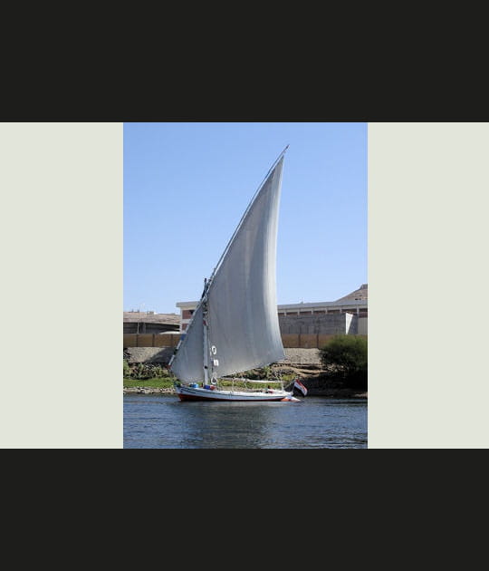 Felouque vue sur le Nil