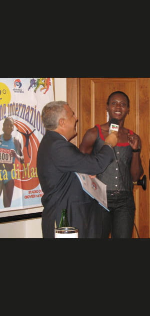 Merlene Ottey aux Jeux Olympiques