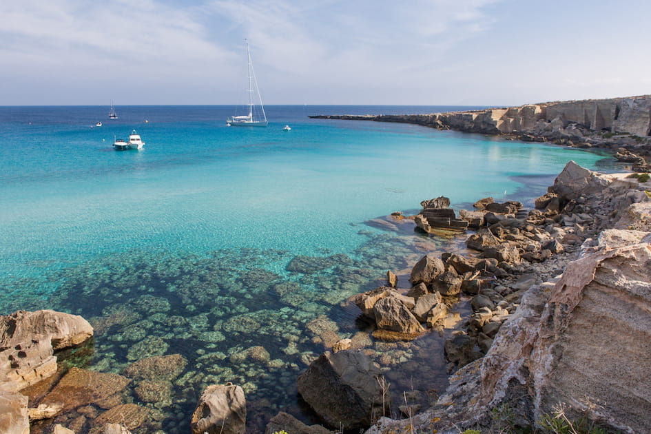 La Cala Rossa en Sicile