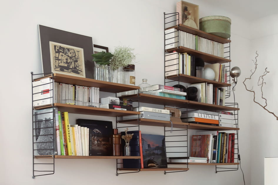 Une &eacute;tag&egrave;re de designer