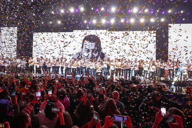 Les plus belles photos du concert des Enfoirés 2023