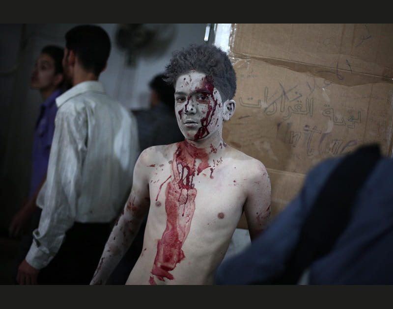 Les bombardements de Bachar el-Assad