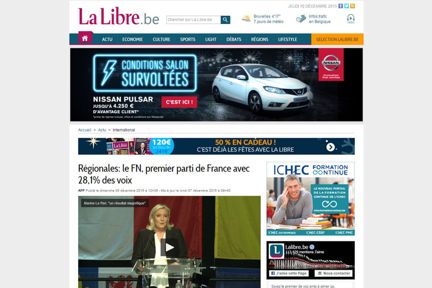 Des estimations avant 20 heures sur les régionales 2015