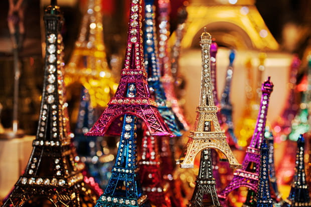 Tours Eiffels bling bling, Paris. 2012