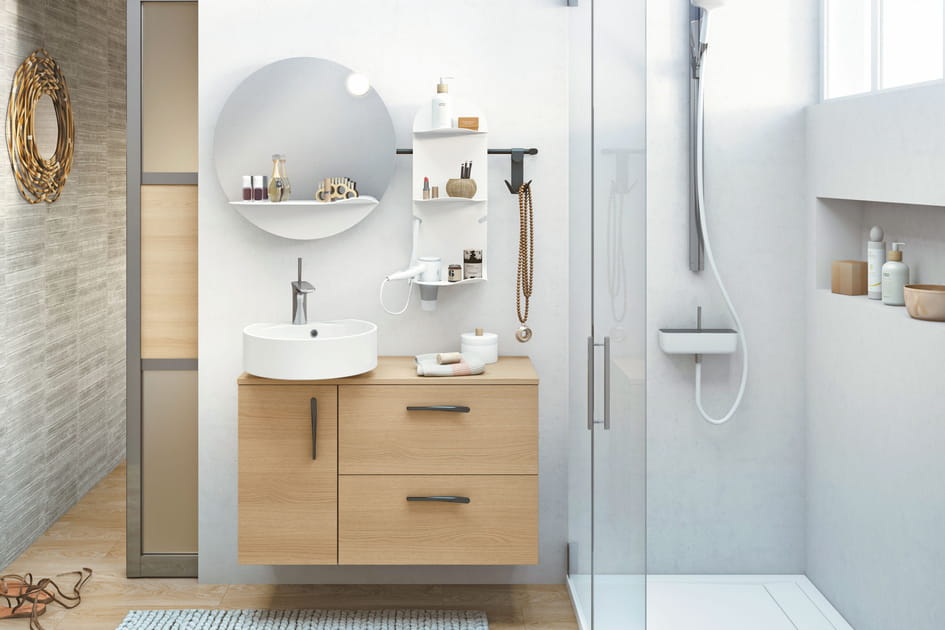 Un lavabo qui ne prend pas toute la place