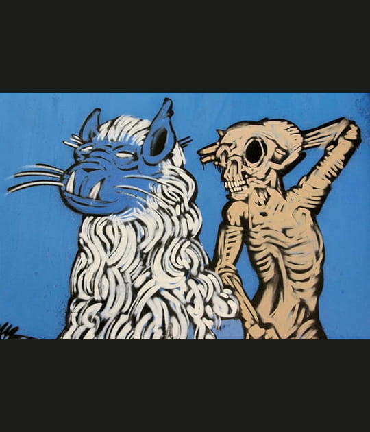 Le chat bleu