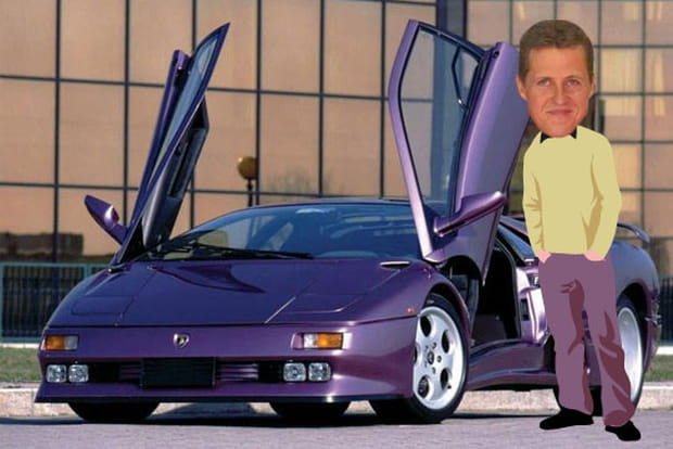 Michael Schumacher ne roulerait-il qu'en bolide italien ?