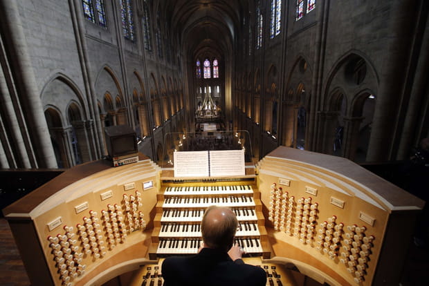 Le grand orgue, miraculé de l'incendie