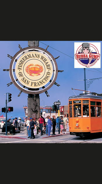 Le Fisherman's Warf&nbsp;: promenade&nbsp;iod&eacute;e