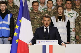Nouveau service militaire&nbsp;: un engagement volontaire... qui peut &ecirc;tre obligatoire, les explications de Macron