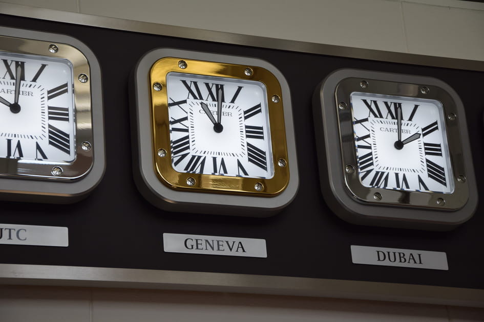 Arriv&eacute;e en un temps record