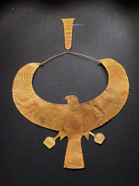 Collier ousekh en or avec contrepoids