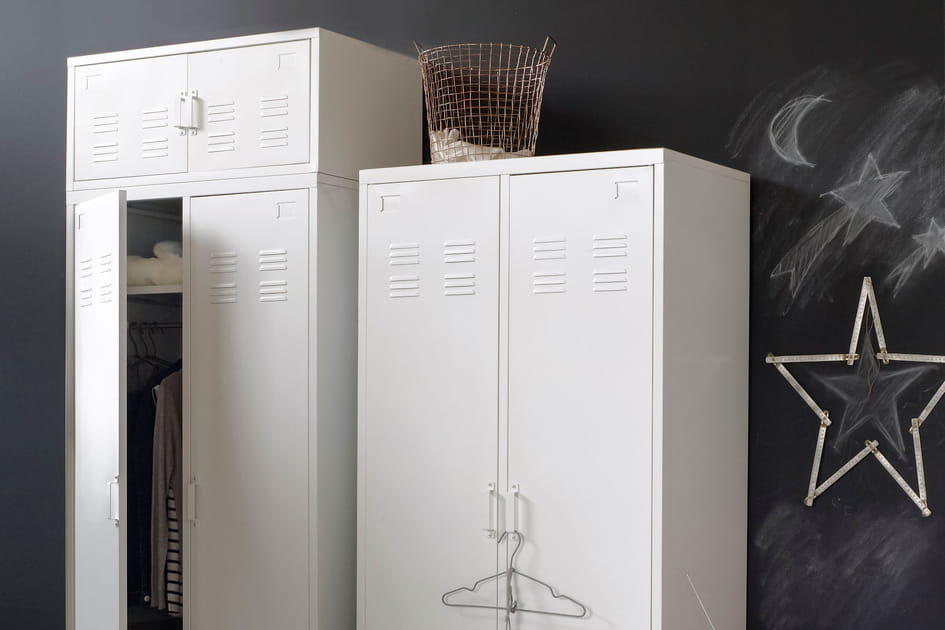 Des casiers fa&ccedil;on vestiaires