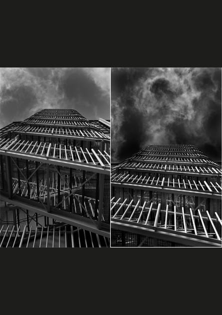 Une contre-plong&eacute;e assum&eacute;e