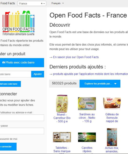 Open Food Facts, le d&eacute;tective des aliments