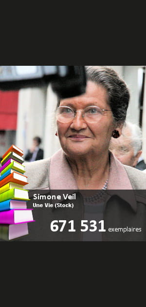 Top&nbsp;: &quot;Une Vie&quot; de Simone Veil